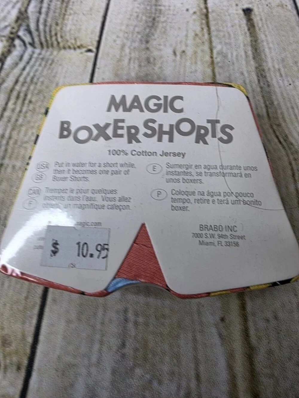 Brabo Magic Unisex Boxer Shorts Route 66 Size Medium